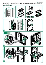 Предварительный просмотр 7 страницы Comelit CA2100P Technical Manual