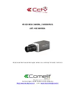 Comelit HDCAM502A Manual предпросмотр