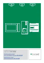 Comelit HFX-9000M Technical Manual preview