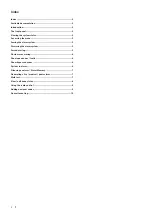 Preview for 2 page of Comelit HUB32LCD User Manual