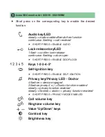 Предварительный просмотр 2 страницы Comelit Icona 6601W/BM User Manual