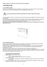 Предварительный просмотр 4 страницы Comelit LogiFire 41CPE112 Technical And Programming Manual