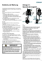 Preview for 21 page of COMEM Electronic Buchholz Relay Instruction Manual