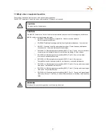 Предварительный просмотр 5 страницы COMEM MB 103 Instruction Manual