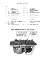 Предварительный просмотр 2 страницы Comer AS650 Operating And Maintenance Manual