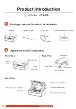 Предварительный просмотр 3 страницы Comer CX418 User Manual