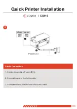 Предварительный просмотр 4 страницы Comer CX418 User Manual