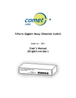 Comet Labs GS5+ User Manual предпросмотр