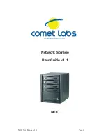 Предварительный просмотр 1 страницы Comet Labs NDC User Manual