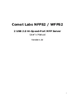 Предварительный просмотр 1 страницы Comet Labs NFPS2 User Manual