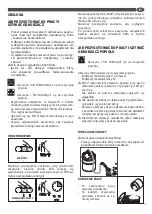 Предварительный просмотр 37 страницы Comet Spa CM 12 S FREE Translation Of The Original Instructions