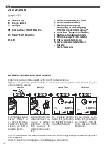 Предварительный просмотр 116 страницы Comet Spa CM 12 S FREE Translation Of The Original Instructions