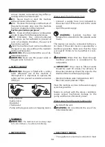 Предварительный просмотр 19 страницы Comet Spa DSG-6 DP Instruction Manual