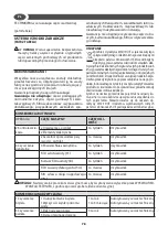 Предварительный просмотр 78 страницы Comet Spa DSG-6 DP Instruction Manual