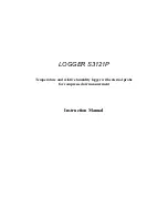 Preview for 1 page of Comet System LOGGER S3121P Instruction Manual