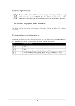 Preview for 44 page of Comet System Web Sensor T5540 User Manual