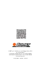 Предварительный просмотр 100 страницы Comet 9059 0025 Instruction Manual - Use And Maintenance