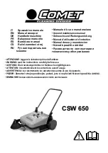 Comet 9301 0001 Manual preview