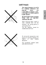 Предварительный просмотр 19 страницы Comet 9301 0001 Manual