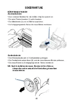 Предварительный просмотр 40 страницы Comet 9301 0001 Manual