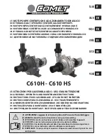 Предварительный просмотр 1 страницы Comet C610 H Assembly, Operation And Maintenance Instructions