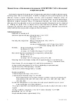 Preview for 2 page of Comet COMMETER C3631 Instruction Manual