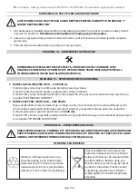 Preview for 148 page of Comet CSW 700 Instructions And Operating Manual