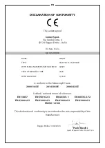 Preview for 171 page of Comet CSW 700 Instructions And Operating Manual