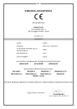 Preview for 184 page of Comet CSW 700 Instructions And Operating Manual