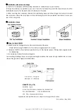 Preview for 2 page of Comet CWD-230 Instruction Manual