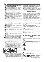 Preview for 15 page of Comet DSG-5 EX User Instructions