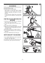 Предварительный просмотр 18 страницы Comet DSG-5 EX User Instructions