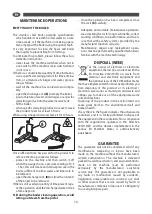 Предварительный просмотр 19 страницы Comet DSG-5 EX User Instructions