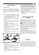 Предварительный просмотр 54 страницы Comet DSG-5 EX User Instructions