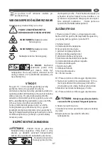 Предварительный просмотр 72 страницы Comet DSG-5 EX User Instructions