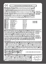 Предварительный просмотр 88 страницы Comet DSG-5 EX User Instructions