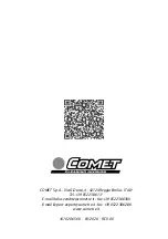 Preview for 160 page of Comet FDX Xtreme 15/500 Instruction Manual