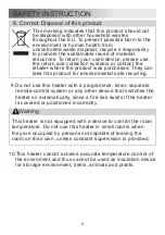 Предварительный просмотр 4 страницы Comet IHC3L1200M Owner'S Manual