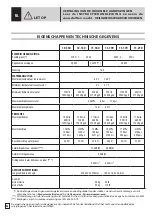 Preview for 68 page of Comet K 250 Classic Instruction Manual