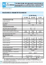 Preview for 56 page of Comet K 250 STATIC Instruction Manual