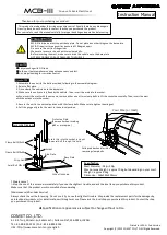 Preview for 2 page of Comet MCB-III Instruction Manual