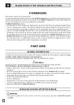 Предварительный просмотр 26 страницы Comet MTP AX Misting Assembly, Operation And Maintenance Instructions