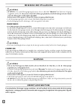 Предварительный просмотр 82 страницы Comet MTP AX Misting Assembly, Operation And Maintenance Instructions