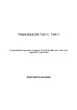 Comet T4311 Instruction Manual предпросмотр