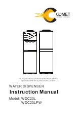 Comet WDC20L Instruction Manual preview