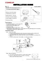 Preview for 1 page of Comeup RF-24DP-D Installation Manual