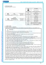 Предварительный просмотр 3 страницы Comeval UNIFLOW PP Series Installation, Operating And Maintenance Manual