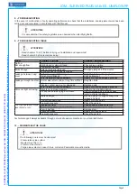 Предварительный просмотр 6 страницы Comeval UNIFLOW PP Series Installation, Operating And Maintenance Manual