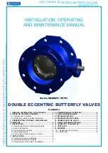 Preview for 1 page of Comeval UNIWAT VF791 Series Installation, Operating And Maintenance Manual