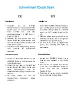 Preview for 2 page of COMEXIO Modbus-Bridge CME910 Manual